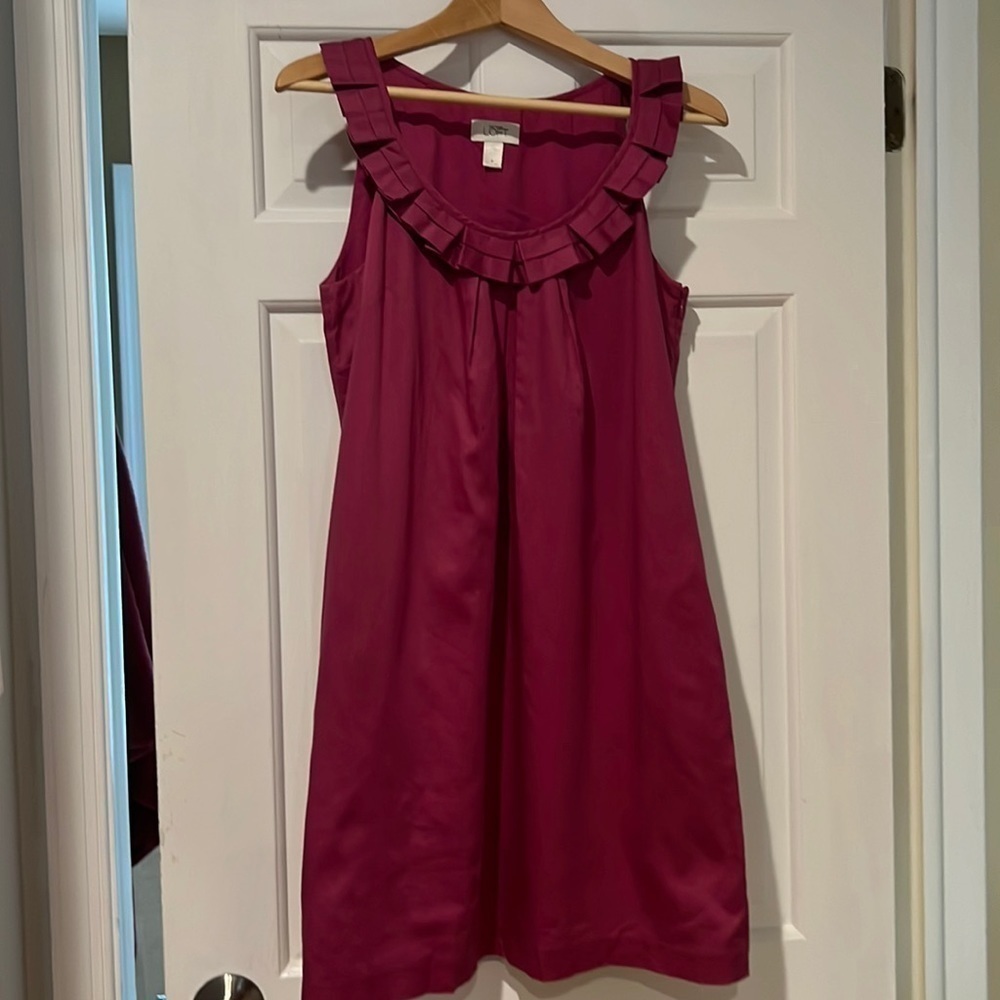 Ann Taylor Loft Pink Dress